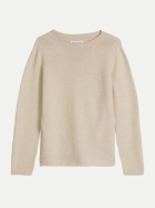 Marc O'Polo Pullover aus Bio-Baumwolle 2650-Light Stone Melange bei Robert Ley