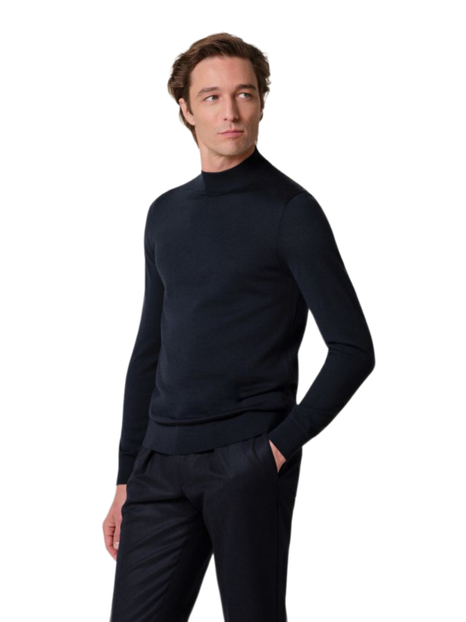 PROFUOMO Stehkragen Pullover aus Wolle bei Robert Ley