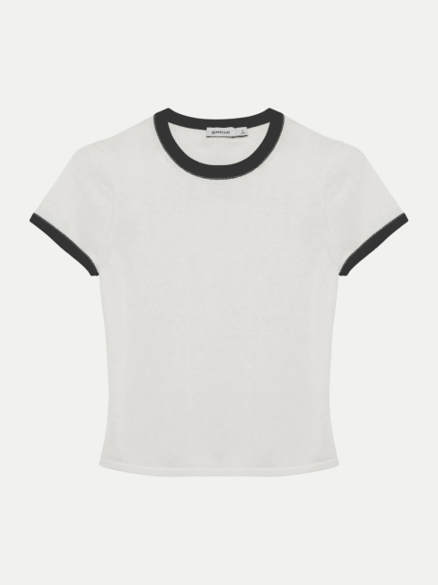 Simkhai T-Shirt Carmen aus Baumwoll-Seide-Mix bei Robert Ley