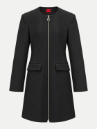 HUGO Kleid Kenju mit Reißverschluss 001-Black bei Robert Ley