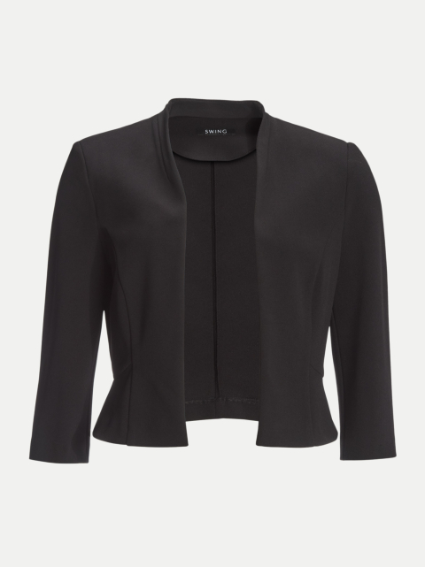 Swing Taillierte Jacke aus Jersey Crêpe bei Robert Ley