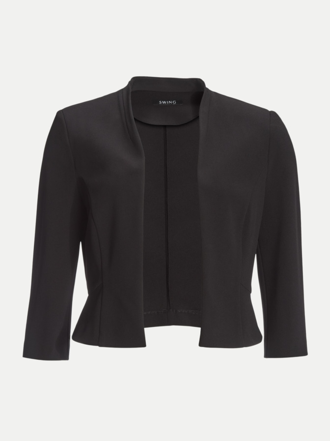Swing Taillierte Jacke aus Jersey Crêpe bei Robert Ley