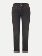 Mac Slim-Fit Jeans Rich Light D935 soft black brown used-Trousers MAC Ladie bei Robert Ley