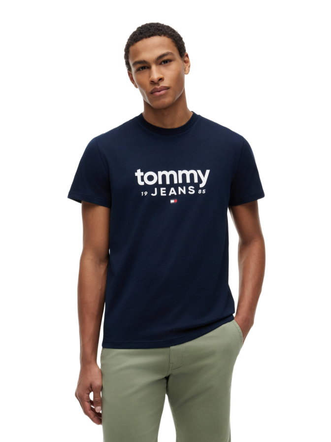 Tommy Jeans T-Shirt mit Logo-Print bei Robert Ley