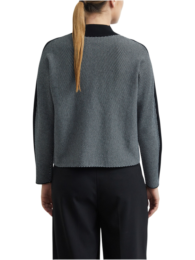 Comma Strickpullover mit Fledermausärmeln bei Robert Ley