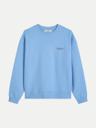 Marc O'Polo DENIM Sweatshirt mit Logoprint 4840-Flaxflower Blue bei Robert Ley