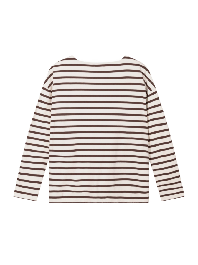 10 Days Oversized Fit Top mit Streifenmuster bei Robert Ley