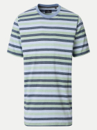 Casamoda T-Shirt Gestreift 385-385 tUErkis bei Robert Ley