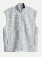 Opus Sweatweste in Bouclé  Guluni 8056-hazy fog melange bei Robert Ley