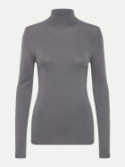 ICHI Rollkragenpullover Ihmafa Rn 190203-Gray Pinstripe bei Robert Ley