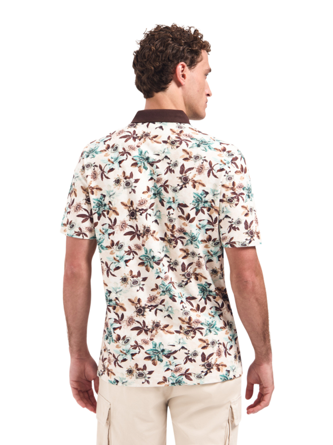 No Excess Polohemd mit Blumenprint bei Robert Ley