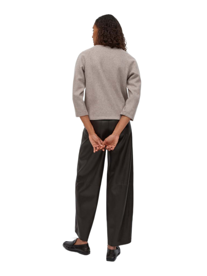 Opus Sweatshirt Gusera mit feiner Mélange Optik bei Robert Ley