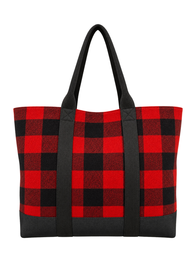 WOOLRICH Tote Bag mit Karomuster bei Robert Ley
