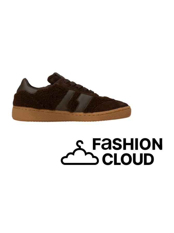 Marc O'Polo Sneakers aus Leder und Teddyfell bei Robert Ley