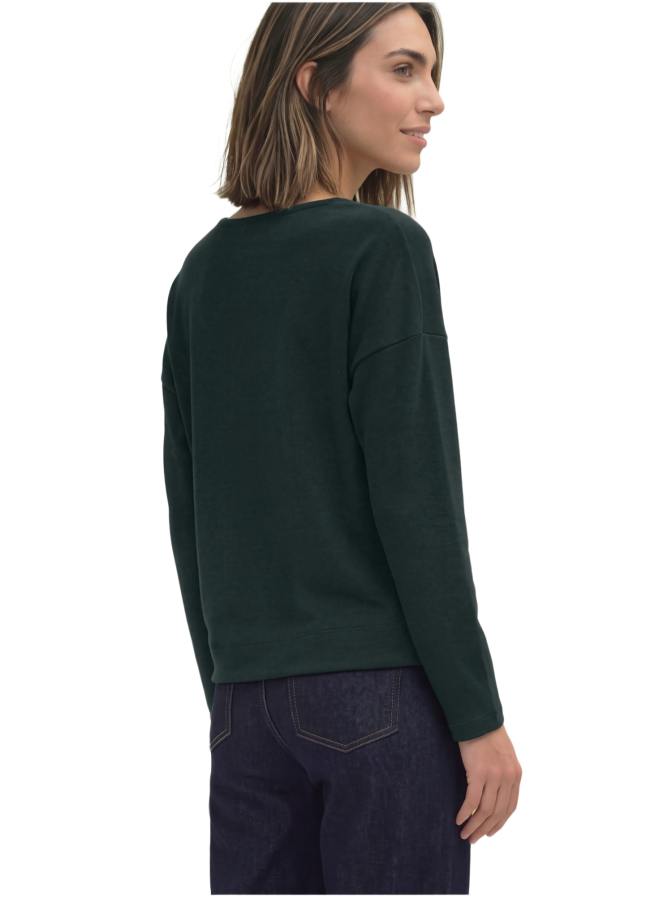 Street One Langarm Shirt mit Spitzendetail bei Robert Ley