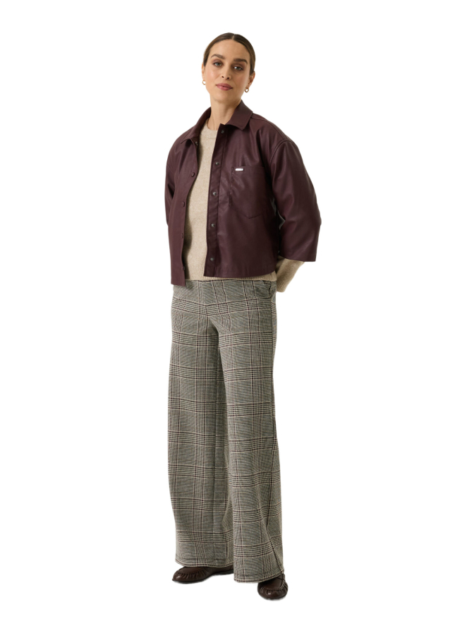 Garcia Wide-Leg Hose Kariert bei Robert Ley