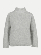Rosso35 Strickpullover aus Alpaka-Mix 881-grey bei Robert Ley