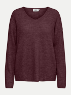 Only Strickpullover ONLCamilla 186579001-Port Royale/MELANGE bei Robert Ley