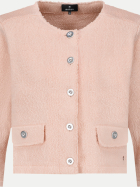 Monari Strickjacke aus  Flammgarn 250-summer peach bei Robert Ley