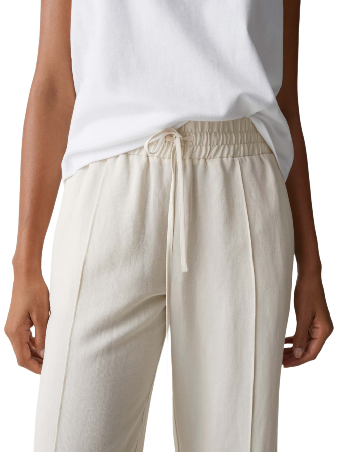 Opus Pants Wide Leg Hose Malotta natural bei Robert Ley