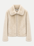 Flona Lammfelljacke camel bei Robert Ley