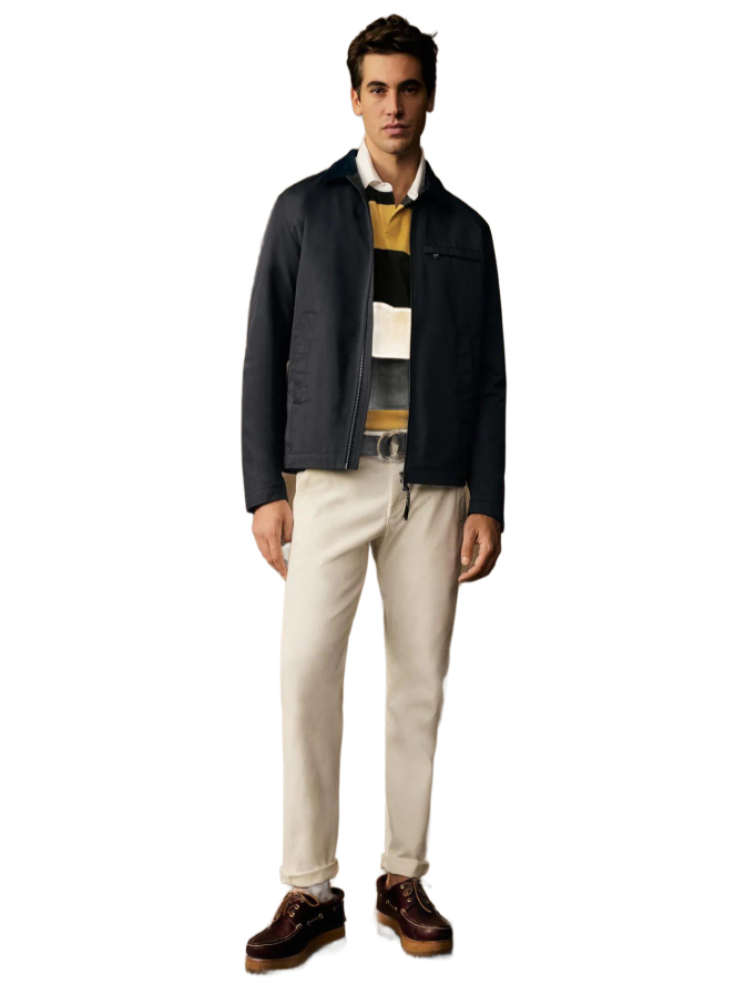 JOOP! JEANS Langarmshirt mit Polokragen Crosban bei Robert Ley