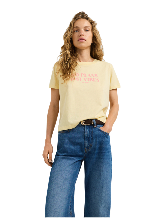 Pepe Jeans T-Shirt CLEO mit Schriftzug bei Robert Ley