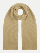 Tommy Hilfiger Strickschal mit Kaschmir-Anteil RBC-KHAKI bei Robert Ley