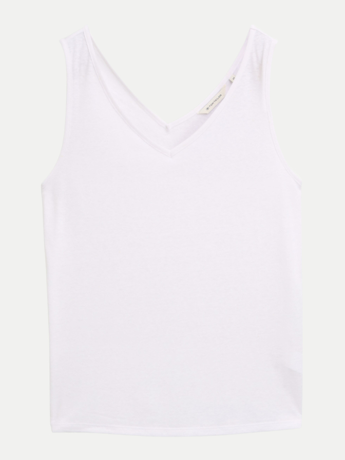 Tom Tailor Casual Top mit doppelten V-Ausschnitt bei Robert Ley