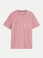 Tom Tailor Casual T-Shirt mit Brusttasche 17553-dusty rose bei Robert Ley