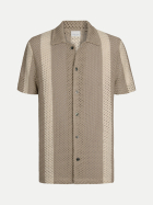PROFUOMO Polohemd aus Crochet F bei Robert Ley