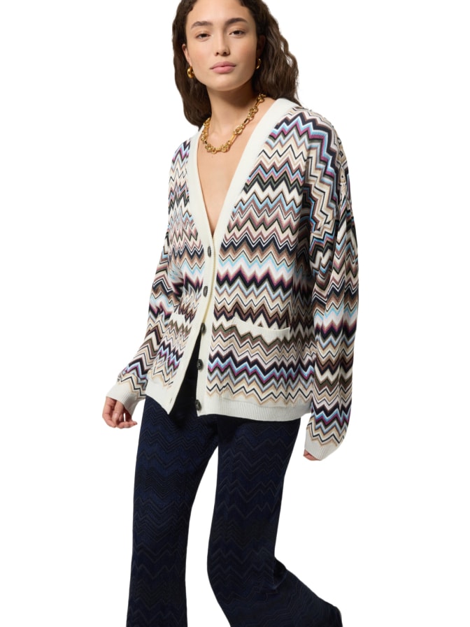 MISSONI Hose mit Zig Zag-Muster bei Robert Ley