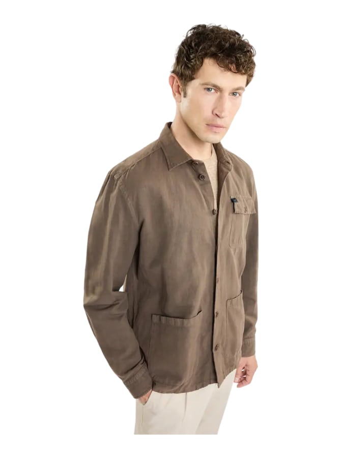 Fay Overshirt aus Leinen bei Robert Ley