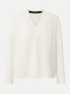 Windsor Women Crepe-Blusen-Shirt 118-Open White 118 bei Robert Ley