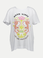 Grace T-Shirt Good Vibes 100 weiß bei Robert Ley