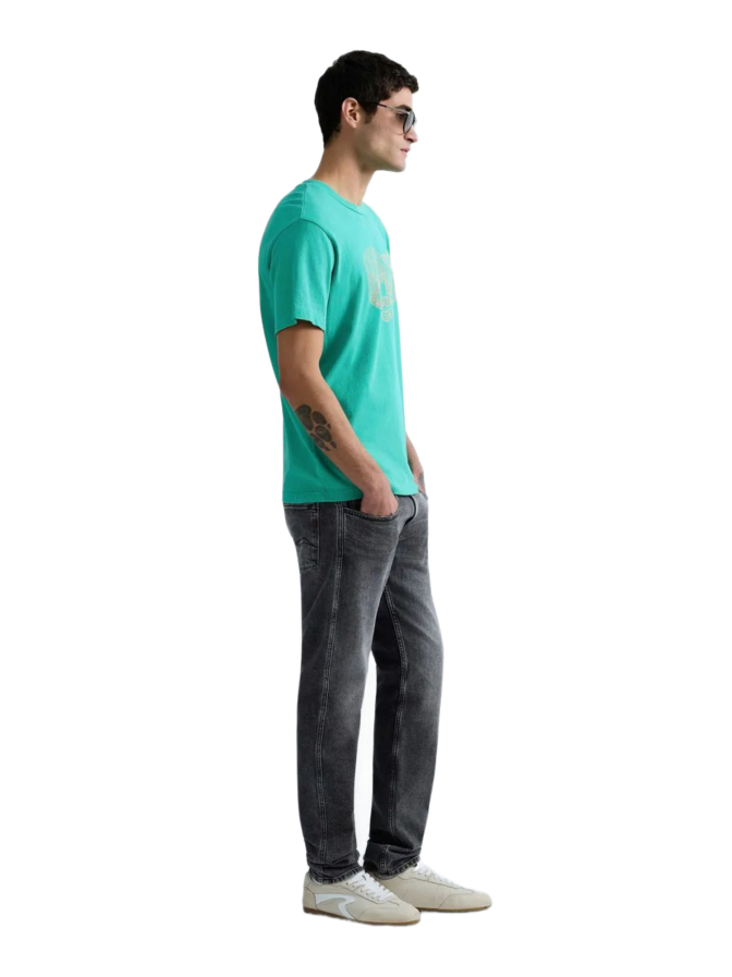 Replay Slim-Fit Jeans  mit mittlerer Stone-Waschung bei Robert Ley