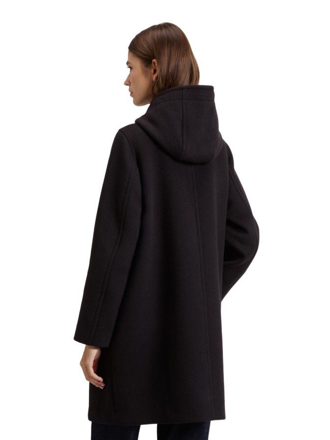 WOOLRICH Parka aus Melton-Wollmischung mit Kapuze bei Robert Ley