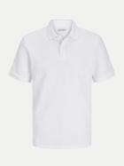 Jack & Jones Poloshirt JJEAUSTIN 178074001-White/Classic bei Robert Ley