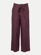 JcSophie Leinenhose Loire 780 maroon bei Robert Ley