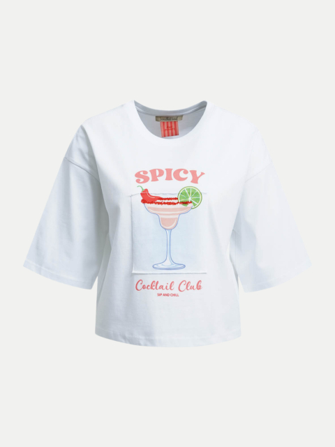 Smith & Soul Boxy-Fit T-Shirt mit Print bei Robert Ley