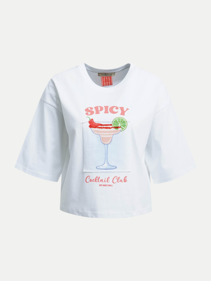 Smith & Soul Boxy-Fit T-Shirt mit Print bei Robert Ley