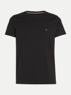 Tommy Hilfiger Rundhals T-Shirt BDS-BLACK bei Robert Ley
