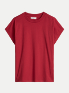 Marc O'Polo DENIM Basic T-Shirt 6882-Vivid Cherry bei Robert Ley