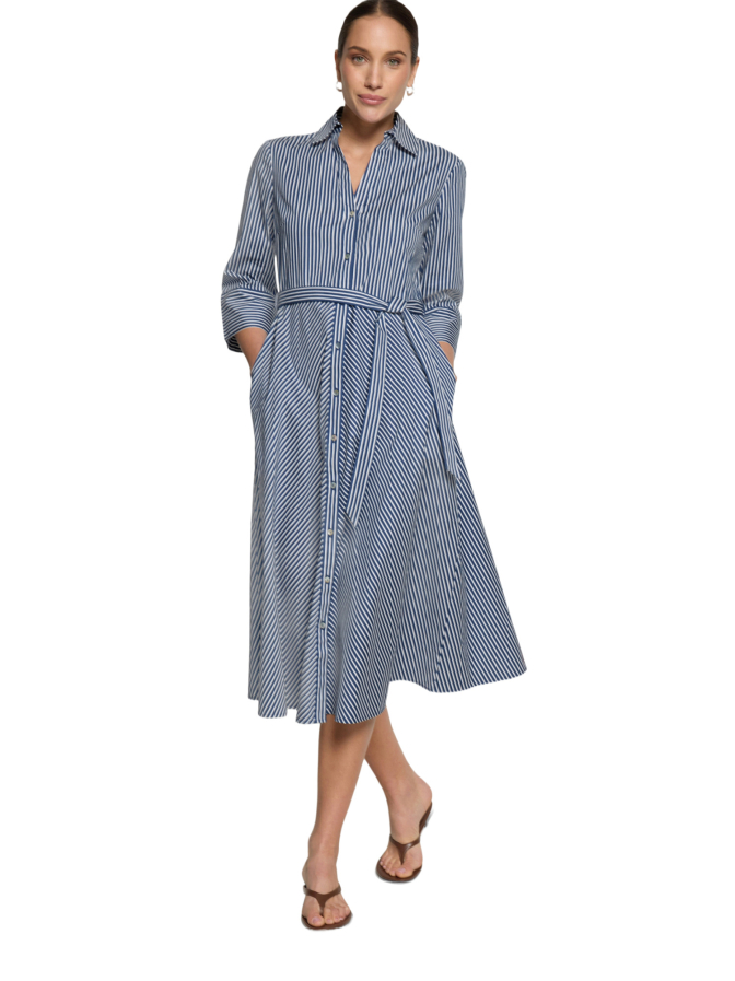 Zero Hemdblusenkleid mit 3/4 Arm bei Robert Ley