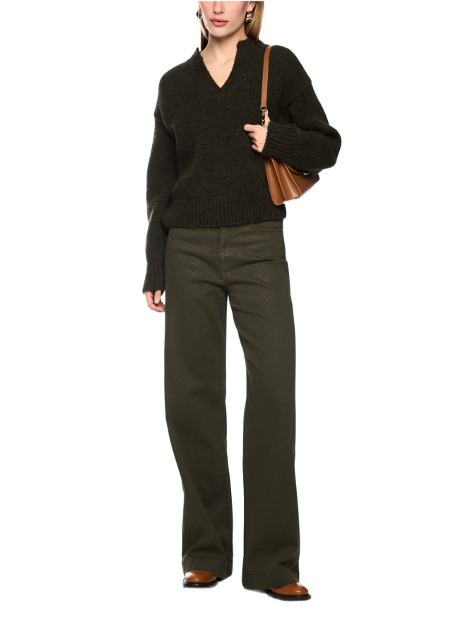 Marc Cain Grobstrickpullover mit V-Ausschnitt bei Robert Ley