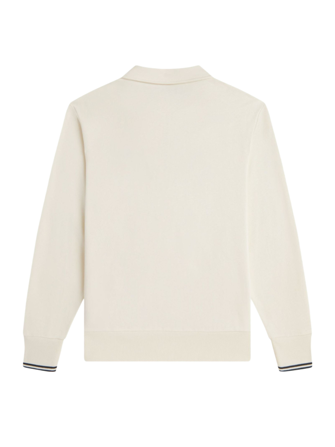 FRED PERRY Sweatshirt mit Zip und Shirtkragen bei Robert Ley