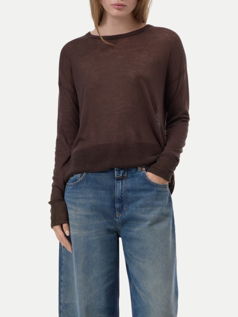 Closed Regular-Fit Strickpullover aus Wolle bei Robert Ley