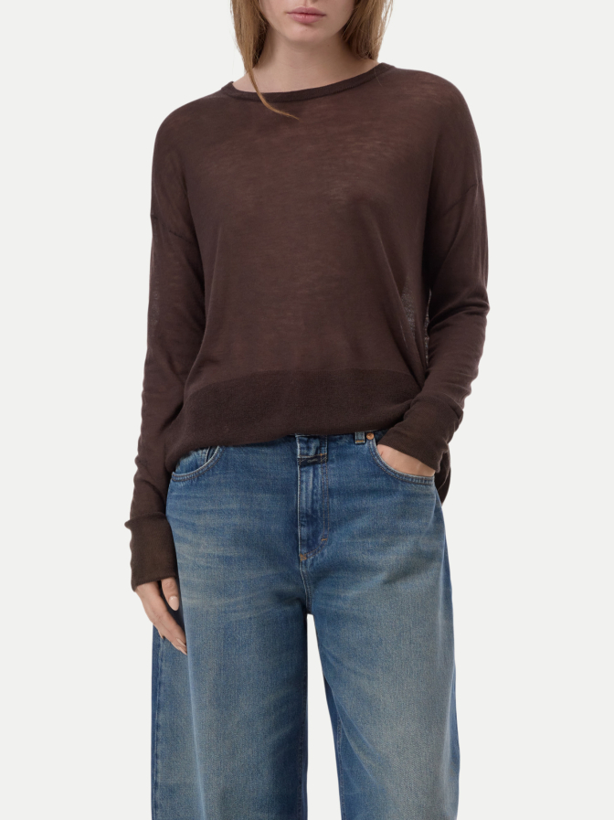 Closed Regular-Fit Strickpullover aus Wolle bei Robert Ley