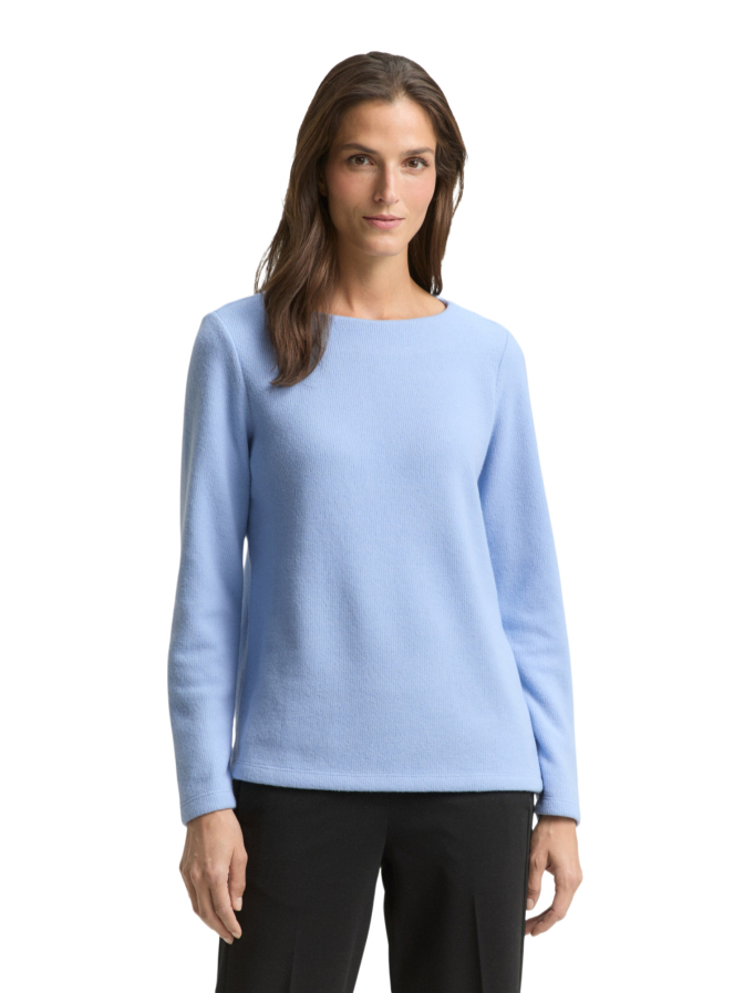 Tom Tailor Casual Sweatshirt Cosy Rib bei Robert Ley