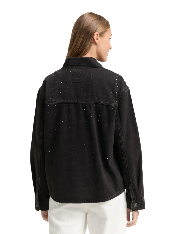 Tom Tailor Denim Jeansjacke mit Strass bei Robert Ley